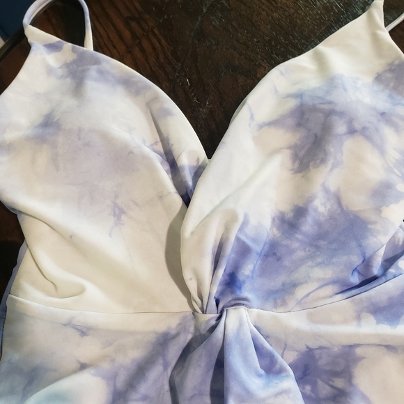 Jonathan SIMKHAI Ingrid One Piece in Sky Tie Dye - Picture 11 of 16